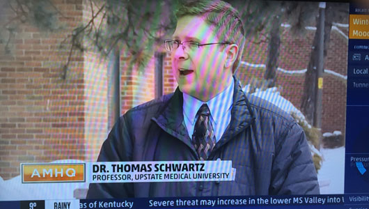 Dr Thomas Schwartz on the Weather Channel
