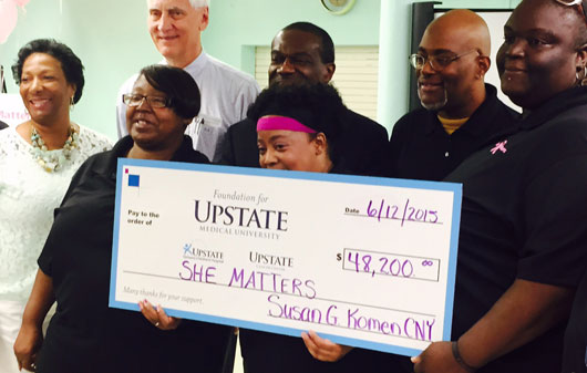 Komen grant to expand Upstate Cancer Center's breast cancer screening program