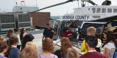 Area high school students attend Upstate's MedQuest camp to learn about health care careers