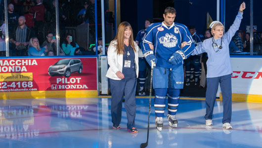 Upstate sponsors Crunch home opener