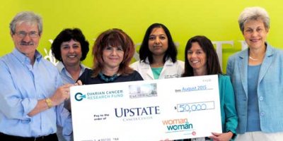 Upstate Cancer Center receives $50K grant from Ovarian Cancer Research Fund to launch support program for patients with gynecologic cancers