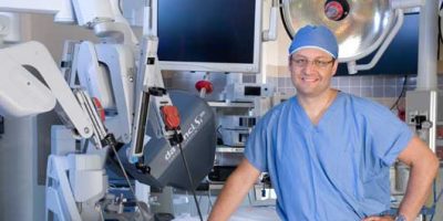 First of its kind robotic-assisted surgery makes cover of Urology