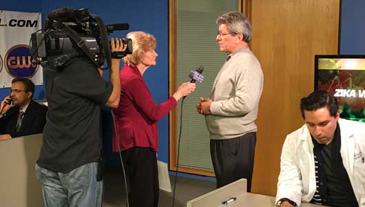 Infectious disease experts at CNY Central on Zika