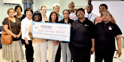 Upstate receives Komen grant to support breast cancer education, awareness at Syracuse Housing Authority