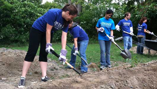 Upstate students participate in Day of Service Sept. 11