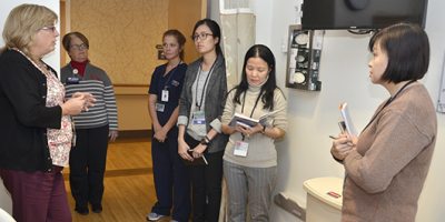 Visitors from across the globe seek Upstate's expertise
