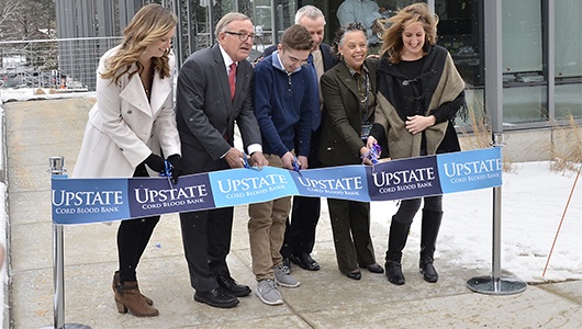 Upstate opens Cord Blood Bank in a ribbon-cutting ceremony