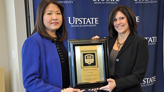 Upstate ALS Center certified as treatment center of excellence