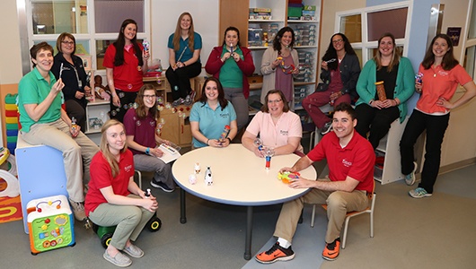 Upstate celebrates Child Life Month in March