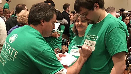 Medical students make their match
