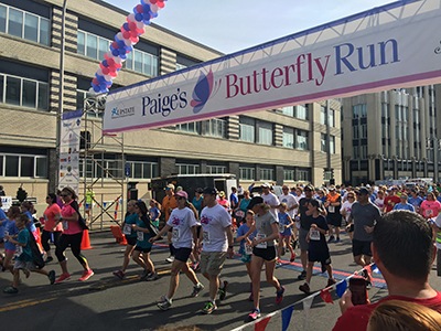 Now in its 21st year, Paige's Butterfly Run steps off June 3