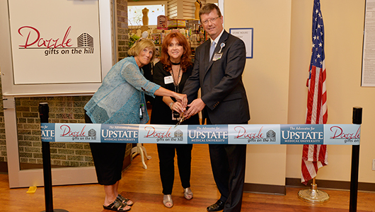 Dazzle Gifts on the Hill is the new gift shop at the Upstate Community Campus, which officially opened Aug. 3.