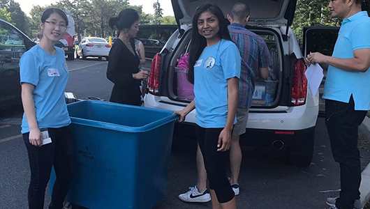 They're back: New and returning medical students arrive on campus