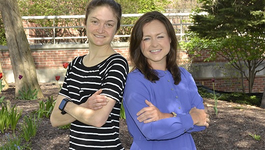 Kathleen Iles, Heather Nelson honored with Chancellor's Award for Student Excellence