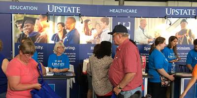 Upstate showcases services, expertise, offers health screenings at New York State Fair, beginning Aug. 22