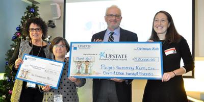 Paige’s Butterfly Run presents $215,000 donation for pediatric cancer care, research at Upstate