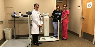 Upstate's bariatric surgery team acquires new body composition analyzer to monitor patient progress