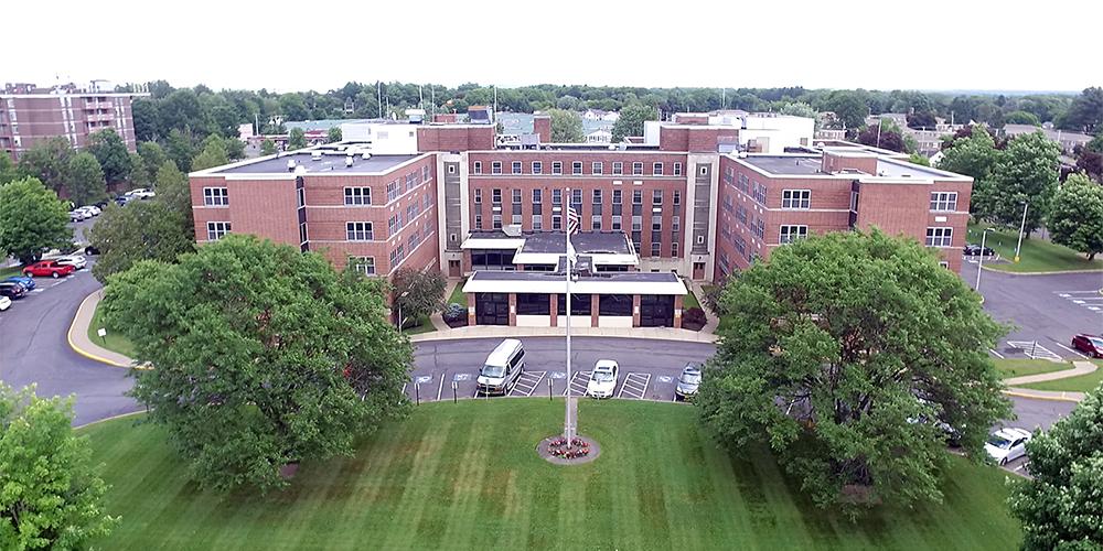 exterior of Rome Memorial Hospital.