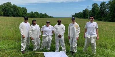 Upstate research team collects ticks at Green Lakes State Park