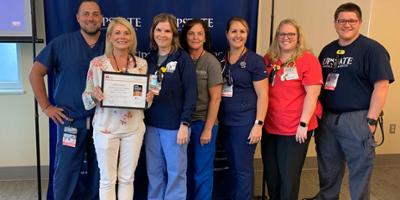Trio of awards highlights outstanding care in stroke, heart failure and resuscitation