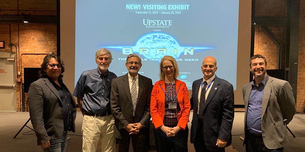 Upstate Medical University partners with the Museum of Science and Technology to bring traveling brain exhibit to Syracuse.
