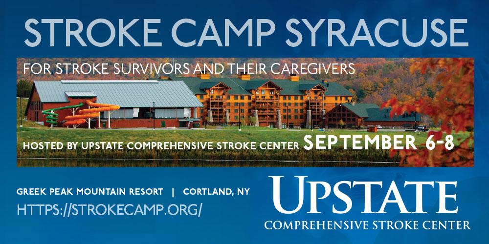 Upstate sponsors Stroke Camp