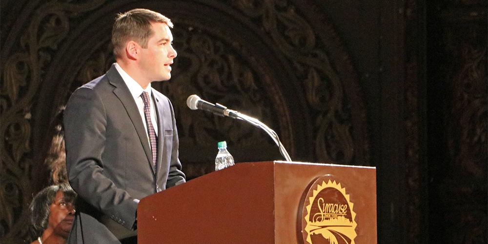 Syracuse Mayor Walsh will deliver his State of the City Address at Upstate Jan. 16