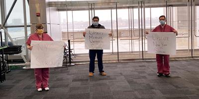 Three from Upstate play crucial role in managing emergency COVID-19 hospital at Javits Center in New York City