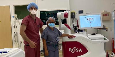 Upstate first hospital in CNY to use ROSA Brain robot for minimally invasive brain surgery