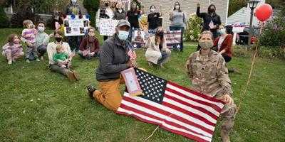 Deployed overseas for the past 10 months, Upstate nurse Lt. Col. Dana Lonis gets a hero’s welcome home