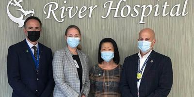 River Hospital and Upstate leadership meet to discuss to affiliation