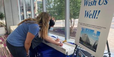 Beam-signing project underway for Upstate employees