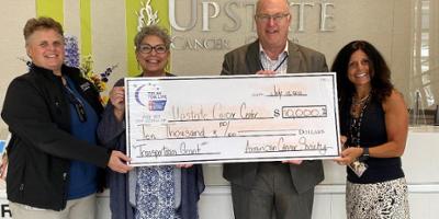 Upstate Cancer Center receives grant from American Cancer Society to support patient transportation needs