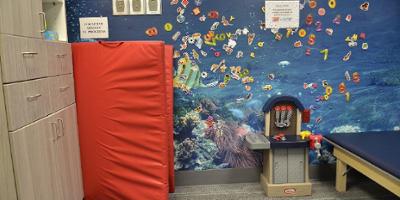 Whimsical therapy rooms lessen anxiety for children