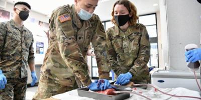 Upstate training National Guard to be certified as EMTs