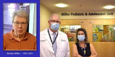 Pediatric and Adolescent Unit named for Syracuse teacher