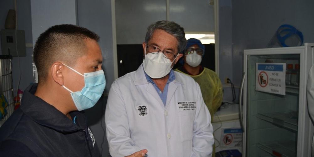 Ecuador’s health minister expresses support for Upstate’s research in dengue and respiratory syncytial virus, two key areas of investigation at the site.