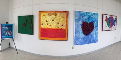 Upstate Cancer Center hosts 'Kids Against Cancer' art exhibit