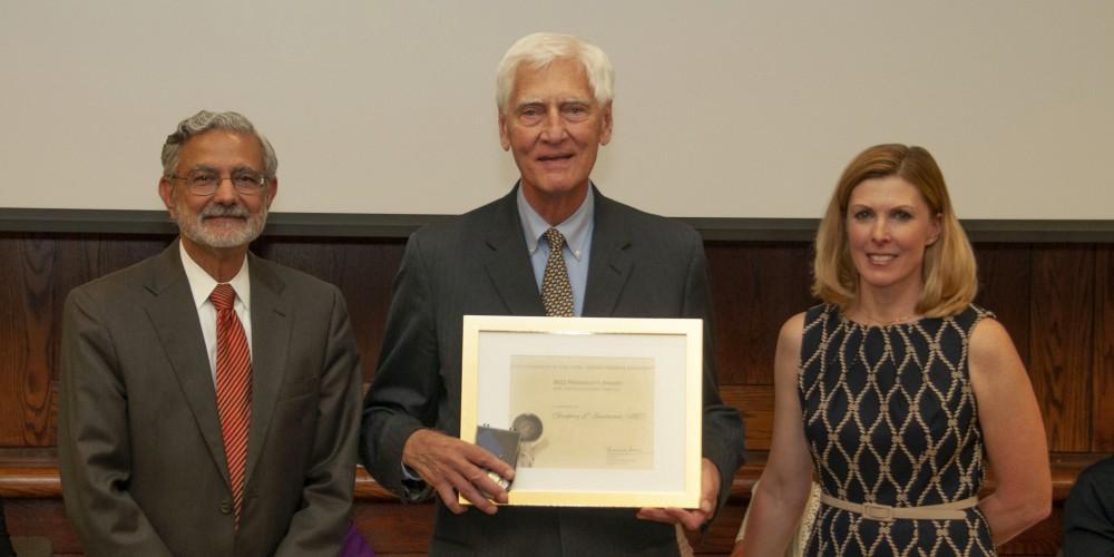 Among those honored was past president Gregory L. Eastwood, MD. who received the President's Award for Distinguished Service.