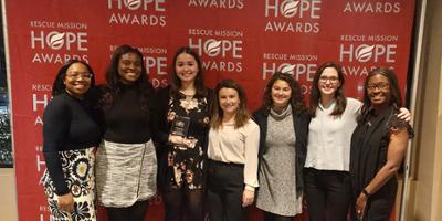 Upstate foot care program wins Community Hope Award from Rescue Mission Alliance