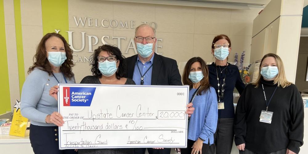 This is the third consecutive year the Upstate Cancer Center has received this funding.