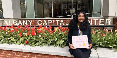 Upstate student receives SUNY’s highest academic honor