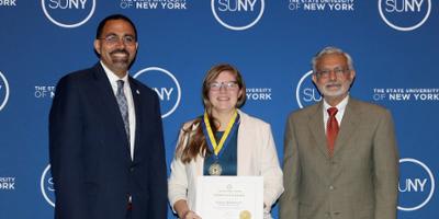 Graduate Studies student wins SUNY Chancellor's Award