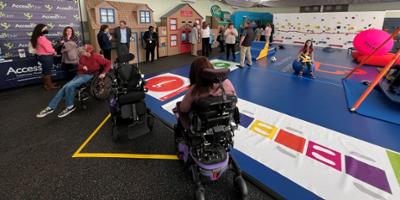 Grant to Upstate Foundation helps create special gym for children with intellectual and developmental disabilities