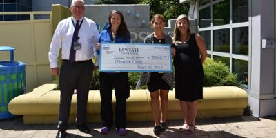  Upstate Golisano Children’s Hospital receives $80,000 from Mirabito Cares’ 'Round Up' program