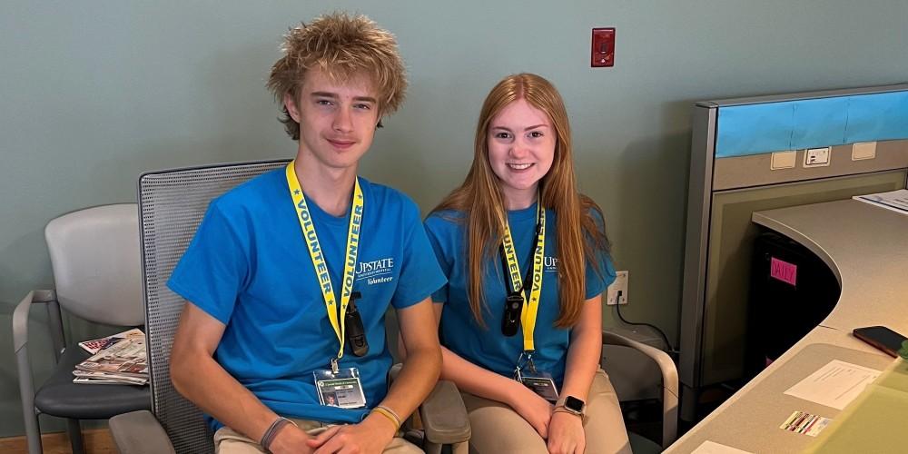 Teens provide more than 1,900 hours of volunteer service to Upstate from July to August.
