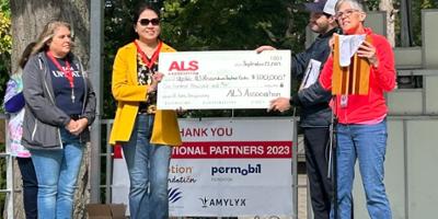 Upstate receives $100,000 grant from local ALS Association to support its At-Home Telespirometry-based program for ALS patients 