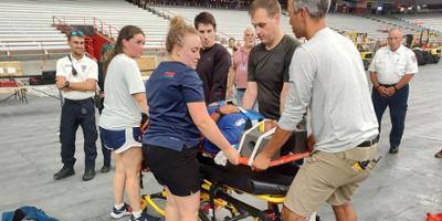 Upstate readies athletic staff at area colleges to handle game-time emergencies