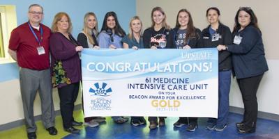  Upstate’s medical intensive care unit honored for nursing excellence by the American Association of Critical-Care Nurses 