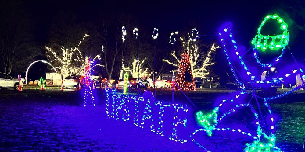 HOLIDAY LIGHTS: Upstate Medical University welcomed patrons to enjoy a CNY holiday tradition, Lights On The Lake at Onondaga Lake Park. Another Upstate night is set for Dec. 12.